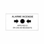  Vitre 'BRISEZ LA GLACE' S3000 