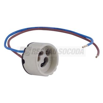  Douille halogne 230V GU10/GZ1 