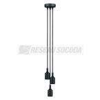 Suspension Ketil E27 max.3x60W 