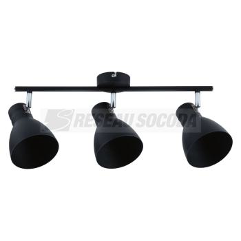  Spot Davy max.3x20W E27 noir 2 