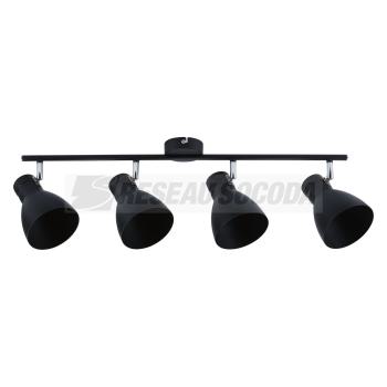  Spot Davy max.4x20W E27 noir 2 