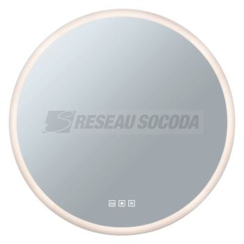  SDB miroir LED Mirra rond 21W 