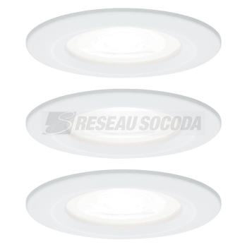 ENC Nova fixe GU10 x3 6,5W 400 