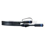  EXT P&S Cable 1m 1in-2out IP68 