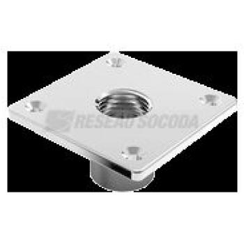  Plaque Extrieure Chrome 62x6 