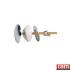  CACHE TROU LAVABO LAITON CROME 