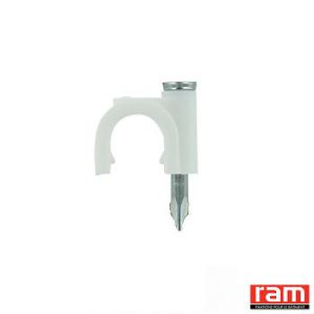  SEAU 100 PONTETS BLANC O 25mm 