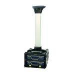  TROLLEY + CAISSON 2 MALETTES 
