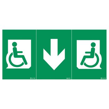  PICTOGRAMME AUTOCOLLANT PMR 