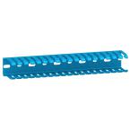  Goulotte perforee bleu 55x60mm 