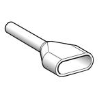  Embout D moyen 0,5mm blanc NF 