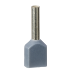  Embout D moyen 0,75mm� grisDIN 