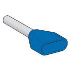 Embout D moyen 2,5mm bleu DIN 