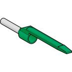  Embout E moyen 0,34mm vert NF 