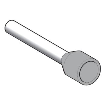  Embout long 2,5mm gris NF 