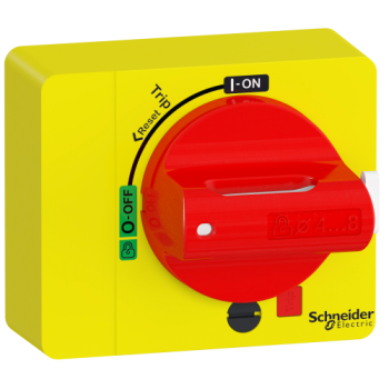  Poign�e rouge rotative GV4 