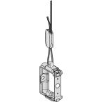  Etrier univ.et cable acier 3 m 