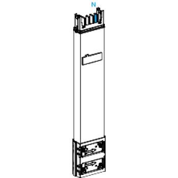  �l�m.dr.pied col.250A 0,8m 1fe 