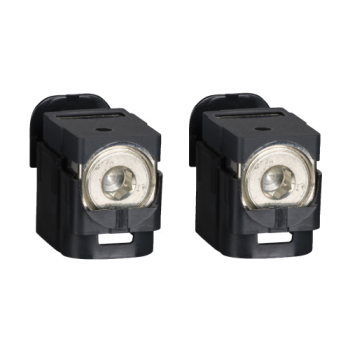  2 bornes alu 185mm� NSX250 