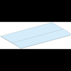  Passe-c�ble L300 IP30 RAL9003 