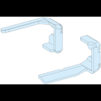  Kit but�e cadre supp. plastron 