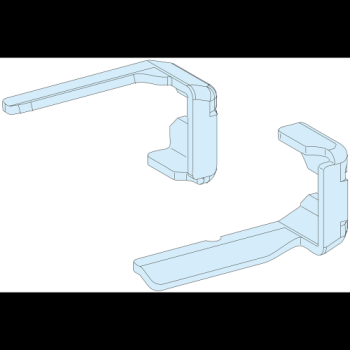  Kit but�e cadre supp. plastron 