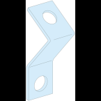  Support 45� rail DIN ou terre 