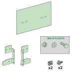  Kit �cran isole �clisse neutre 