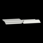 Plaques Ht Bas ext. L300 blanc 