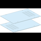  Demi-fond ventil.L650 RAL Sp� 