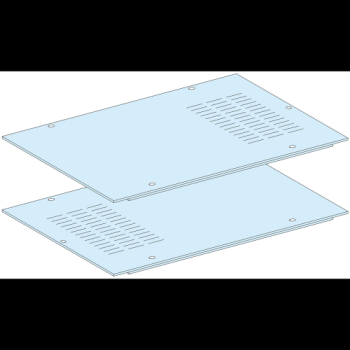  Demi-fond ventil.L800 RAL Sp� 