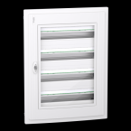  Coffret encastr�s plast 4R 24M 