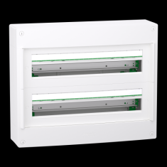  Coffret saillie plast. 2R 24M 