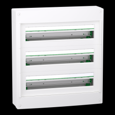  Coffret saillie plast. 3R 24M 