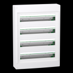  Coffret saillie plast. 4R 24M 