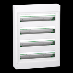  Coffret saillie plast. 4R 24M 