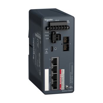  Modicon Switch ESM 4TX/1FX-MM 