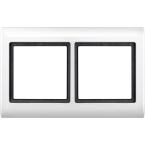  PLAQUE DOUBLE AQUA BLANC 