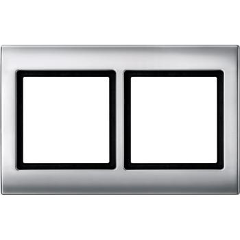  PLAQUE DOUBLE AQUA ALU 