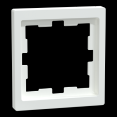  Cadre de finition blanc lotus1 