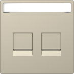  Enjo RJ45 porte-�tiq sable 
