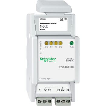  KNX MOD 4E BINAIRES 10V 