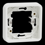  Cadre 1 poste � griffes blanc 