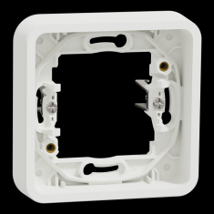  Cadre 1 poste � griffes blanc 