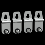 4 PATTES FIX.INOX 304 SMX 
