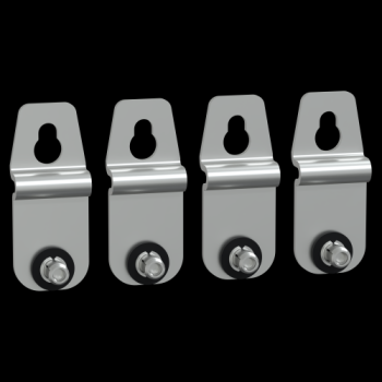  4 PATTES FIX.INOX 304 SMX 