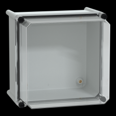  BOITE PLS TRANSP 27X27X23 
