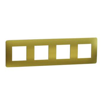  Plaque de finition Or/Blanc 4P 