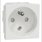  Prise 2P+T FR 90� vis d�tr Bla 