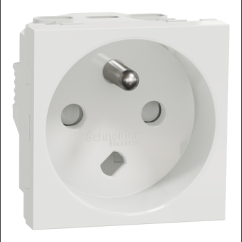  Prise 2P+T FR 90� vis d�tr Bla 